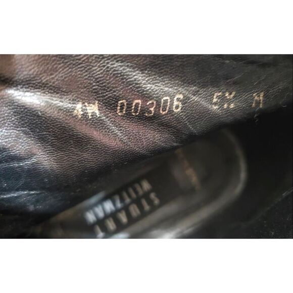 Stuart Weitzman Spanish crafted cowhide lace-up ankle boots ladies size 4 - Picture 7 of 7